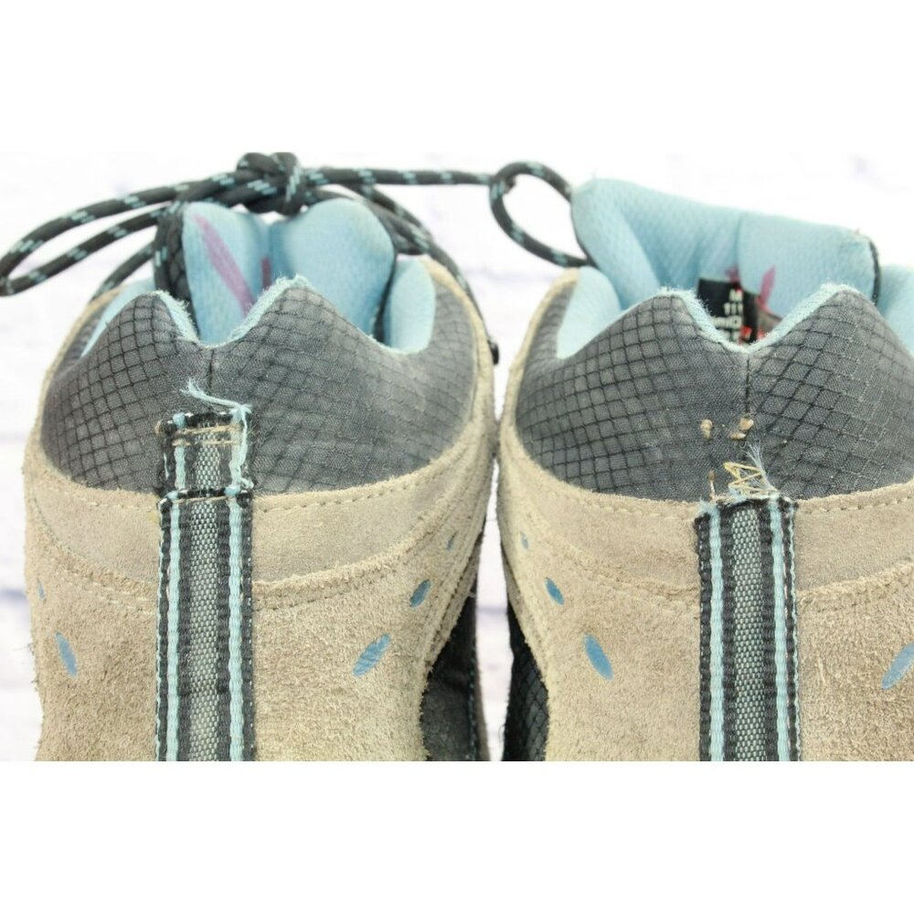 LL Bean Model 4 Brown Suede Lace Up Waterproof Trail Hiking Boots Size 11 Wide - Picture 8 of 10